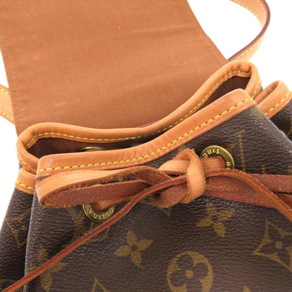 LOUIS VUITTON Authentic Brown Monogram Backpack - Picture 7 of 11